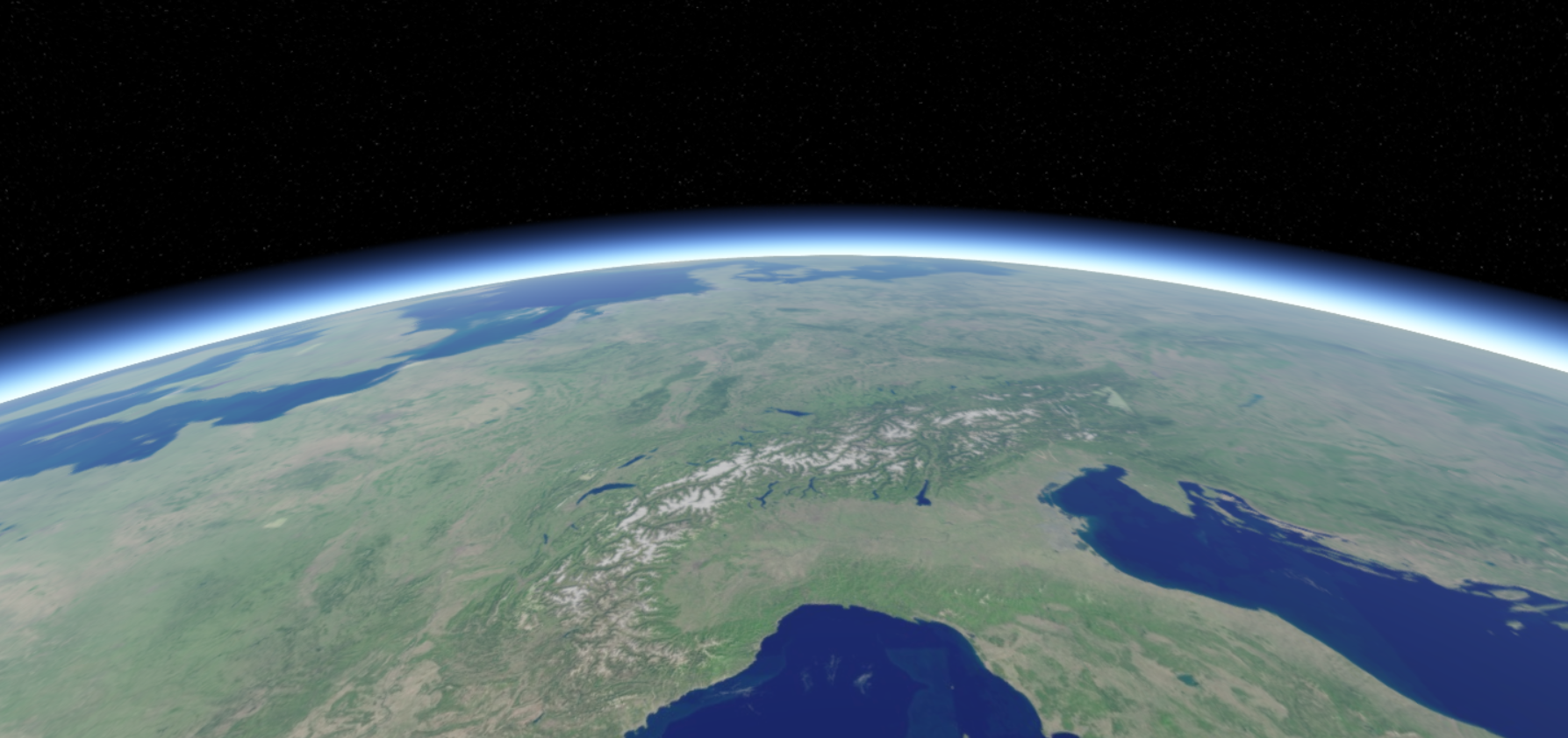 Aerial perspective enabled
