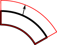 Moving an arc segment