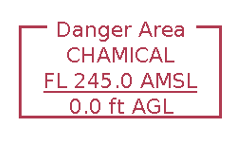jeppesen danger area label
