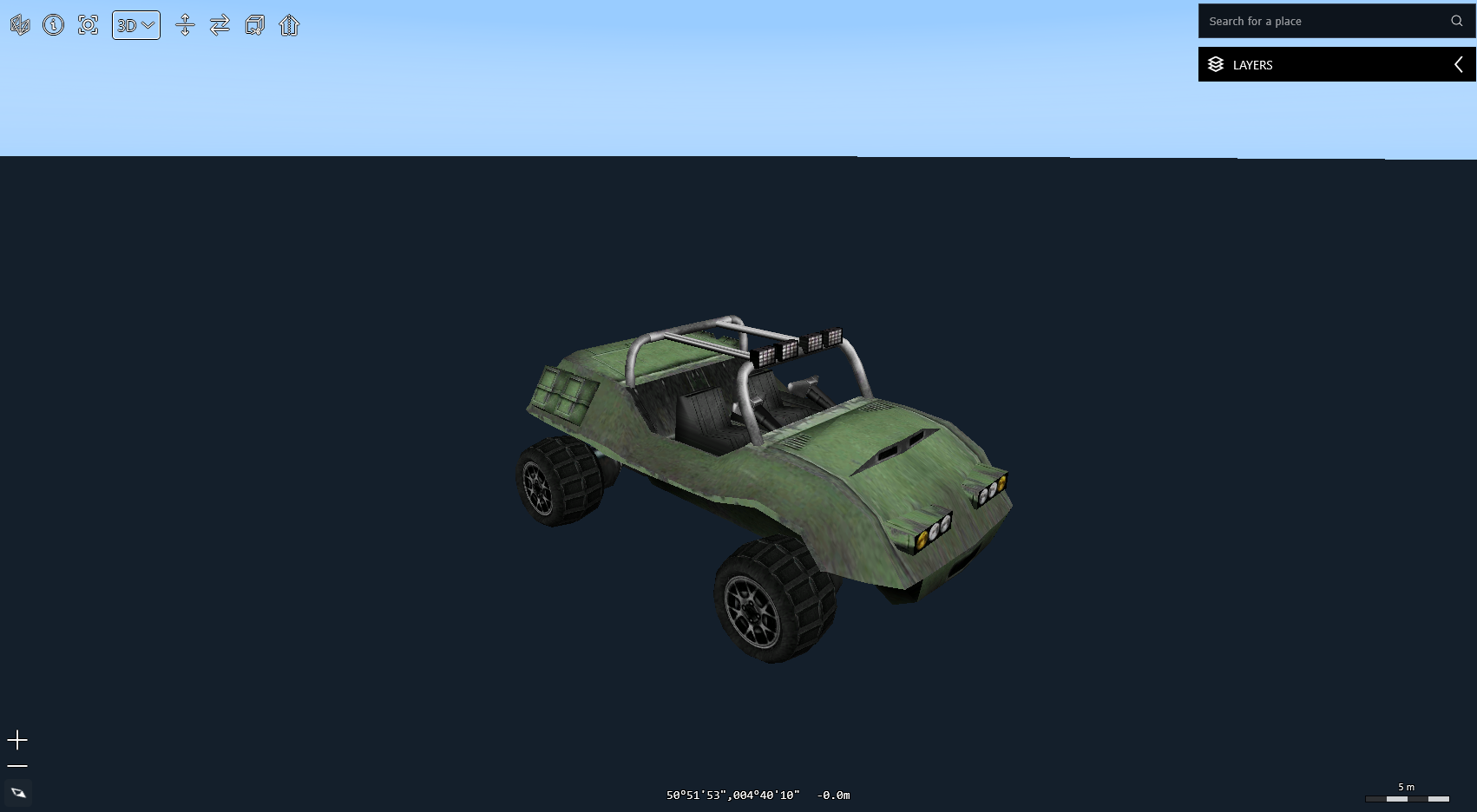 The result in LuciadRIA