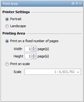 052 object properties print area