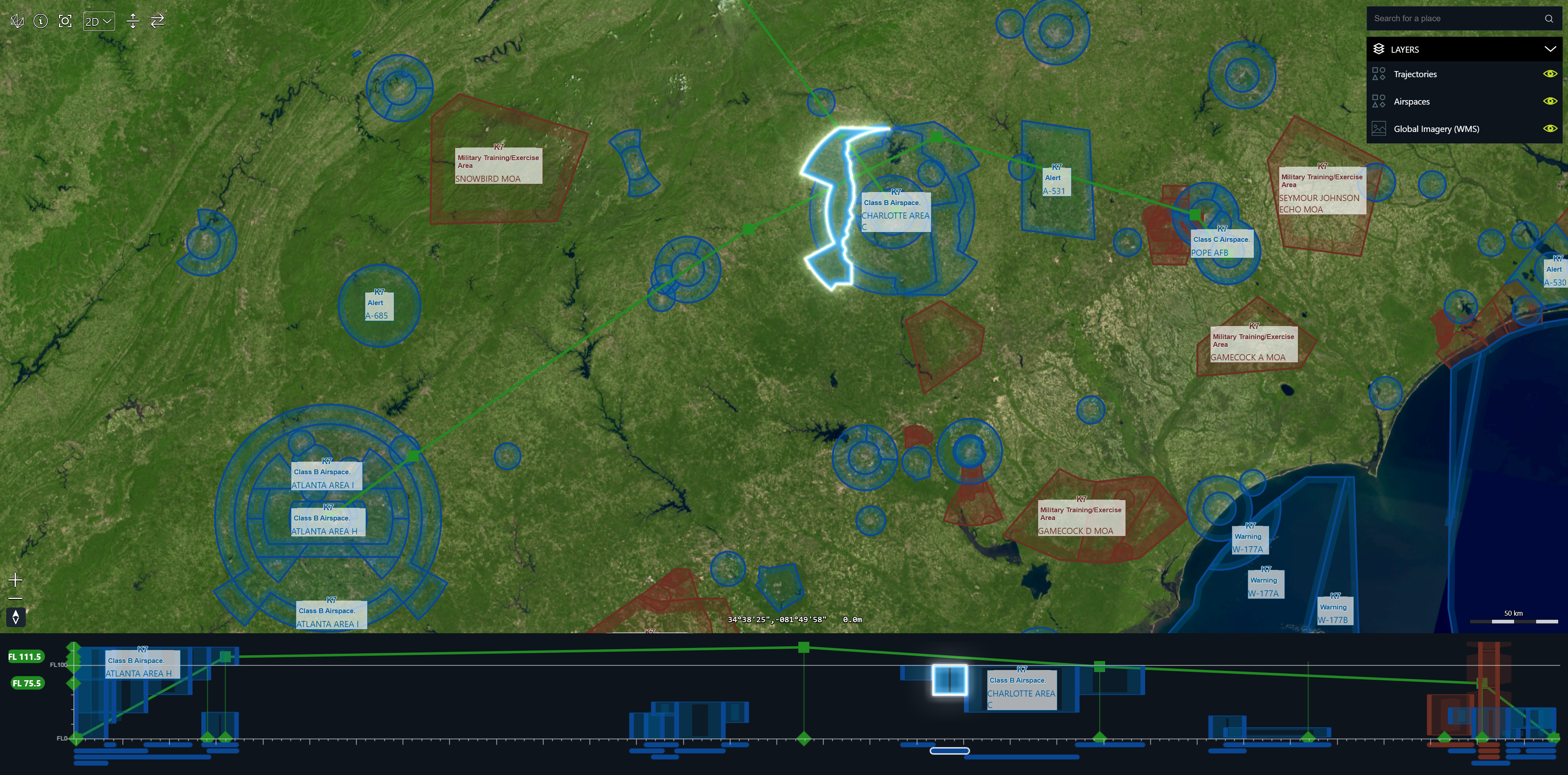 LuciadRIA BorderGeoCanvas