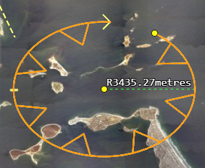 new editing handles for circle-based military symbols