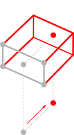 Setting the XY location of the second point.