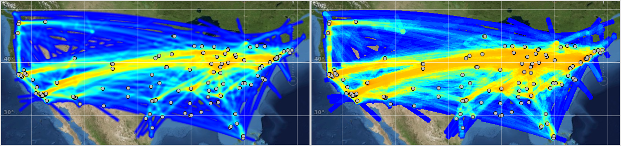 Density plots